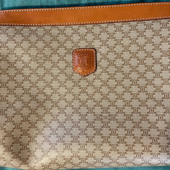 Vintage Celine Macadam Clutch - Picture 2 of 7